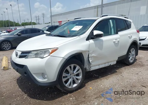 2014 Toyota Rav4 Limited from USA, damaged, VIN 2T3DFREV1EW226379